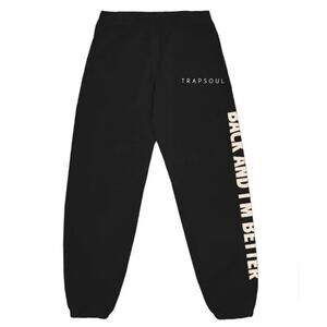Bryson Tiller TRAPSOUL Back and I’m Better Tour Sweatpants, Size 2XL, New $100
